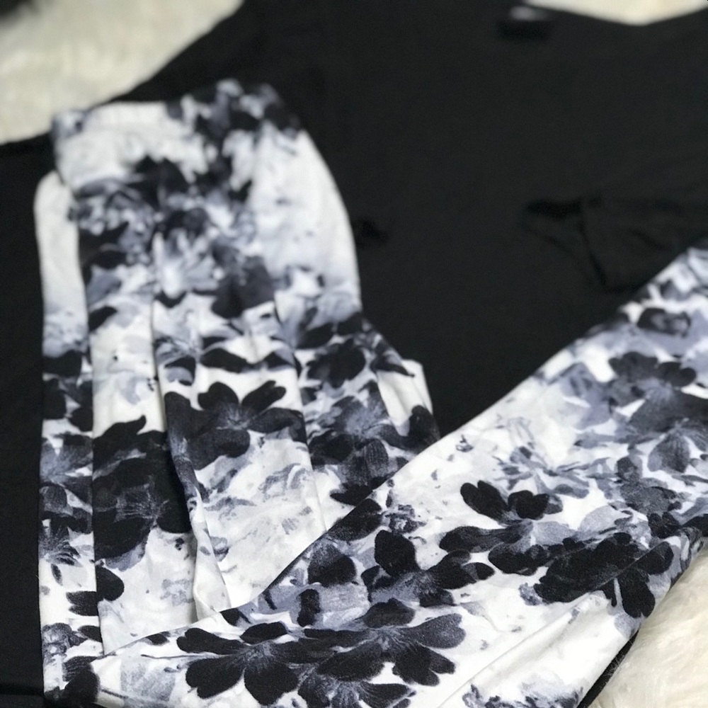 Agnes and Dora Set!! Black Dolman with Leggings!